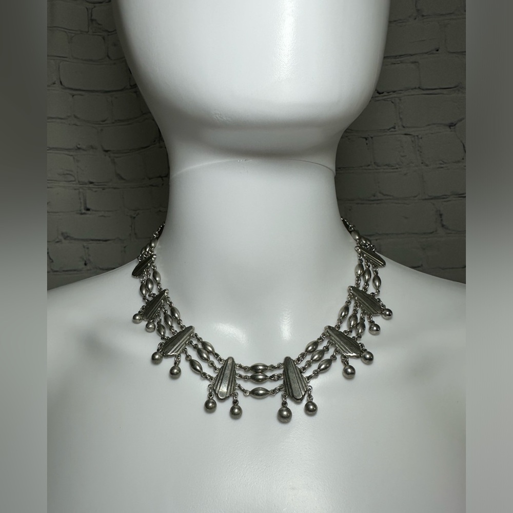 Silver necklace
